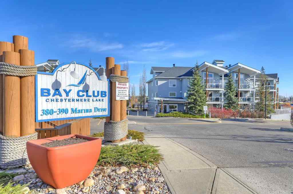 MLS® A2265708 - Unit #112 380 Marina Drive  in Westmere Chestermere, Residential