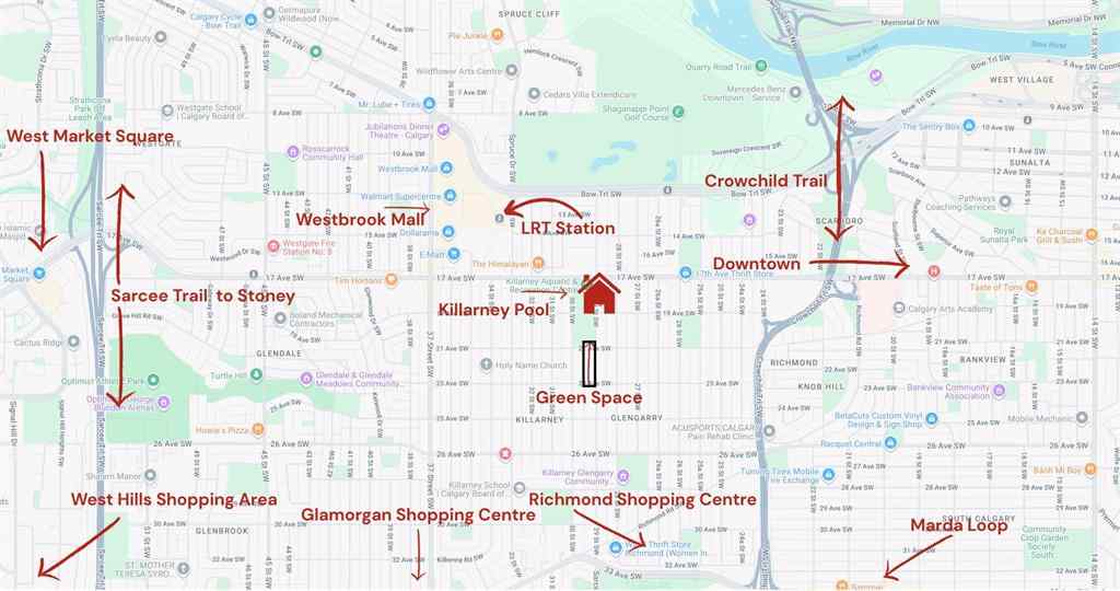 MLS® A2265731 - 1946 29 Street SW in Killarney/Glengarry Calgary, Residential