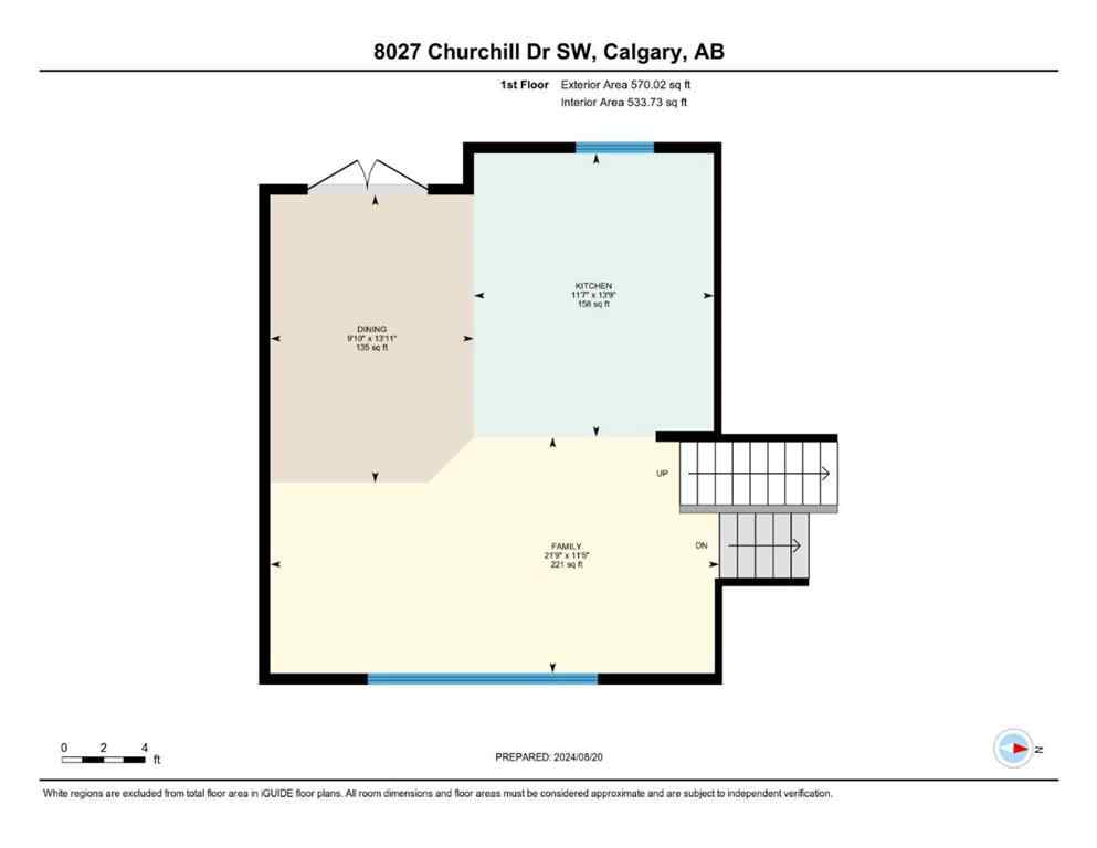 MLS® A2265747 - 8027 Churchill Drive SW in Chinook Park Calgary, Residential