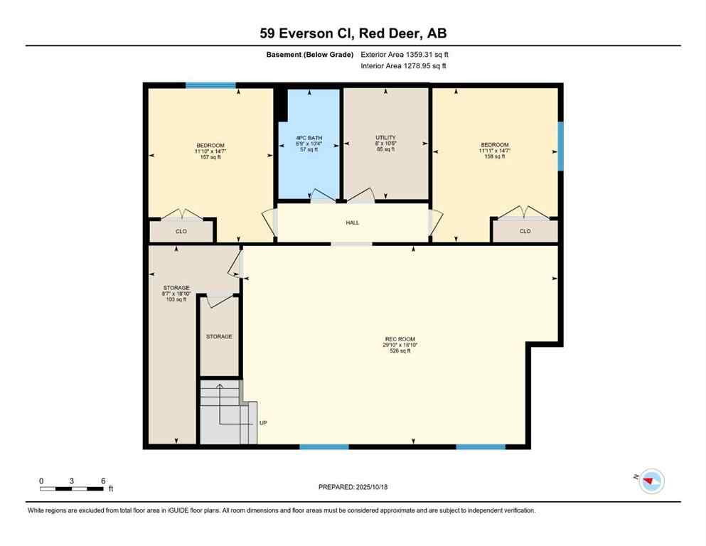 MLS® A2265759 - 59 Everson Close  in Evergreen Red Deer, Residential