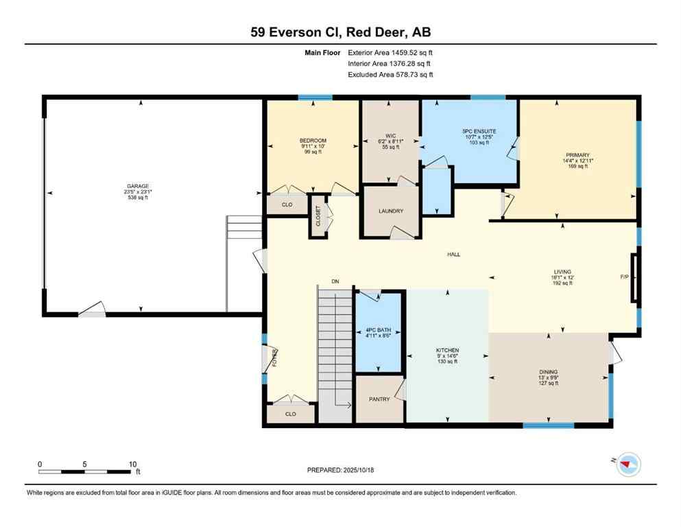 MLS® A2265759 - 59 Everson Close  in Evergreen Red Deer, Residential