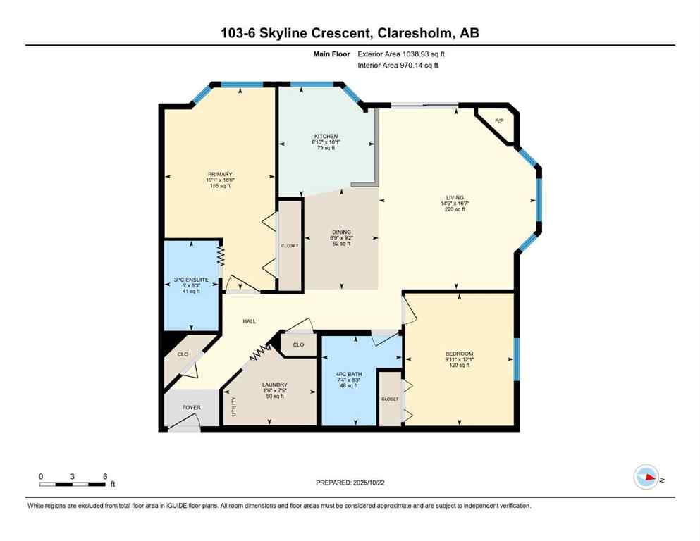MLS® A2265771 - Unit #103 6 Skyline Crescent  in NONE Claresholm, Residential