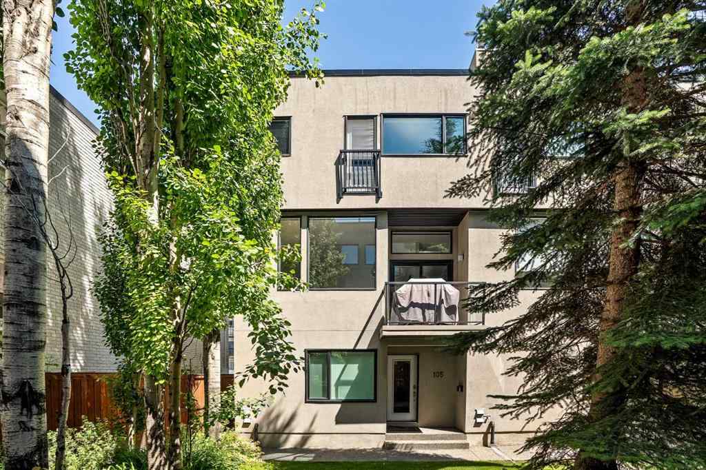 MLS® A2265775 - Unit #105 1720 12 Street SW in Lower Mount Royal Calgary, Residential