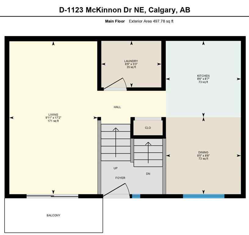 MLS® A2265783 - 1123 Mckinnon Drive NE in Mayland Heights Calgary, Commercial