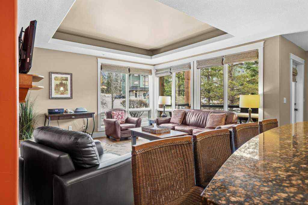 MLS® A2265816 - Unit #106 173 Kananaskis Way  in Bow Valley Trail Canmore, Residential