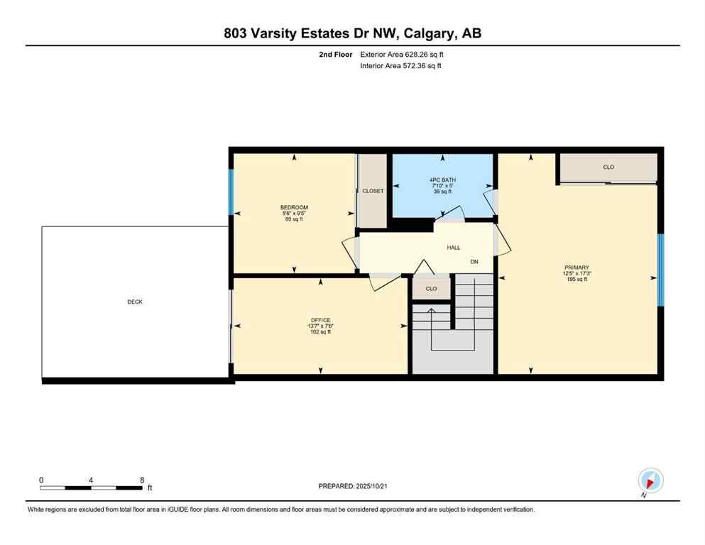 MLS® A2265821 - Unit #8 803 Varsity Estates Drive NW in Varsity Calgary, Residential