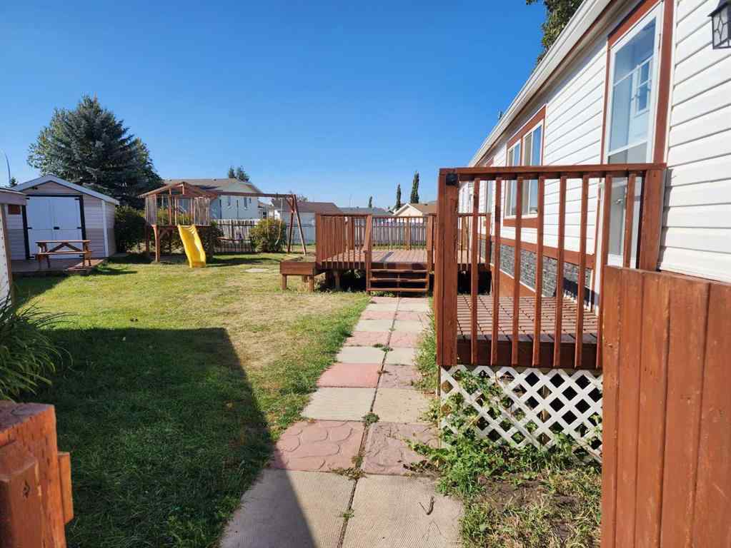 MLS® A2265843 - Unit #34 4922 Womacks Road  in Blackfalds MHP Blackfalds, Mobile