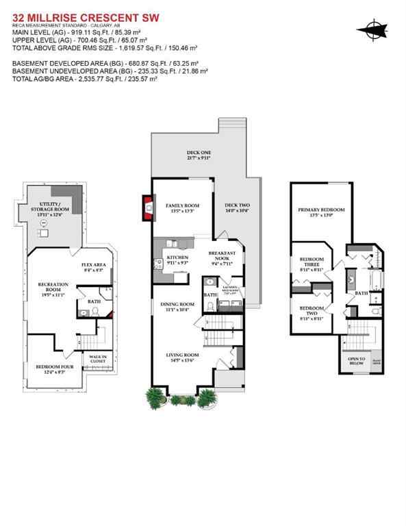 MLS® A2265881 - 32 Millrise Crescent SW in Millrise Calgary, Residential