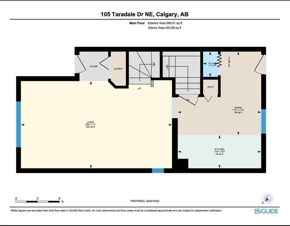 MLS® A2265888 - 105 Taradale Drive NE in Taradale Calgary, Residential