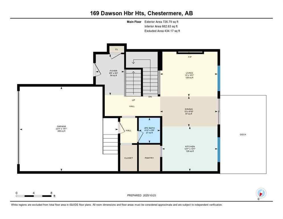 MLS® A2265901 - 169 Dawson Harbour Heights  in Dawson\'s Landing Chestermere, Residential
