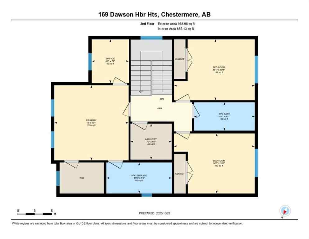 MLS® A2265901 - 169 Dawson Harbour Heights  in Dawson\'s Landing Chestermere, Residential