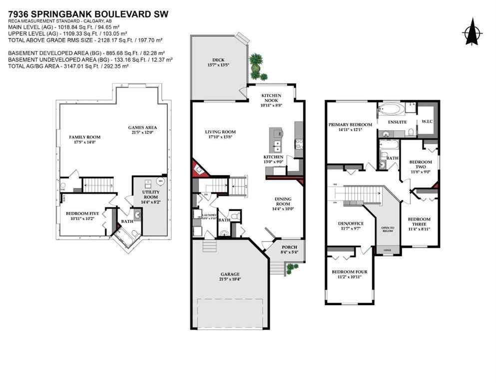 MLS® A2265903 - 7936 Springbank Boulevard SW in Springbank Hill Calgary, Residential