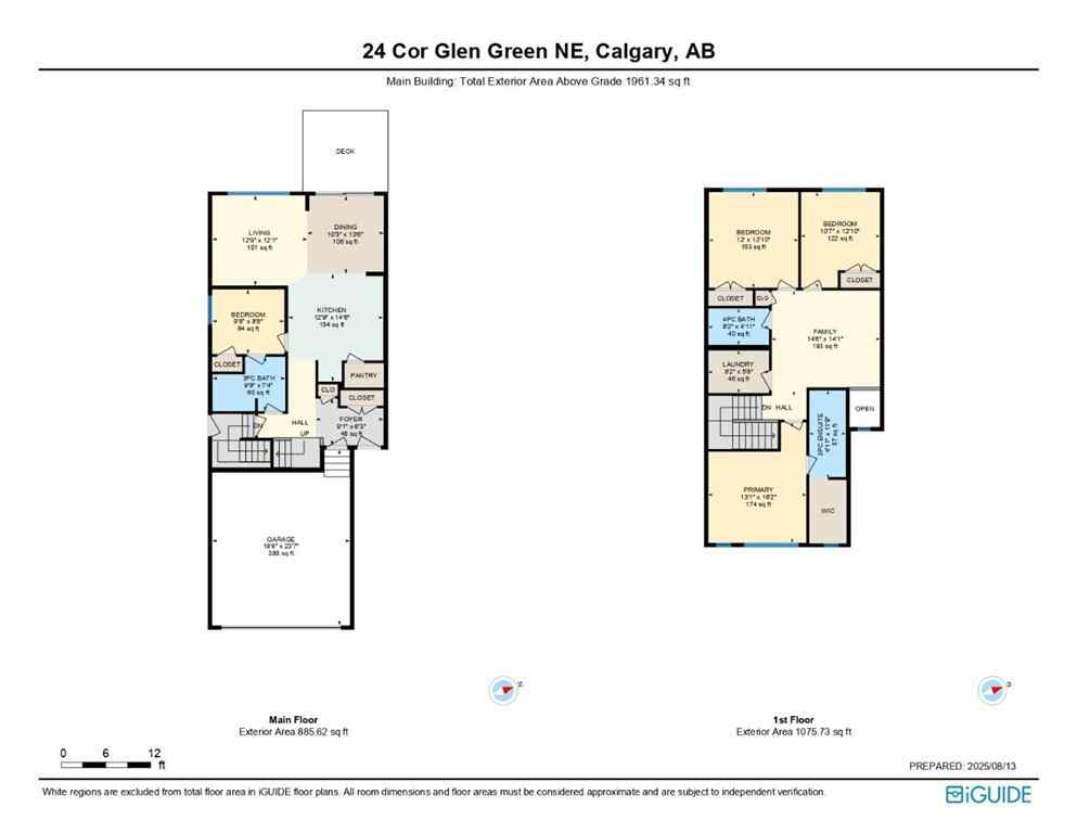 MLS® A2265934 - 24 Corner Glen Green NE in Cornerstone Calgary, Residential