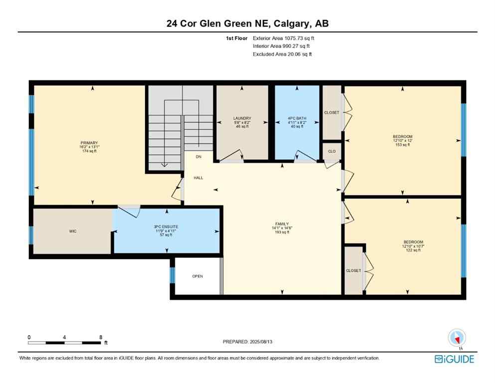 MLS® A2265934 - 24 Corner Glen Green NE in Cornerstone Calgary, Residential