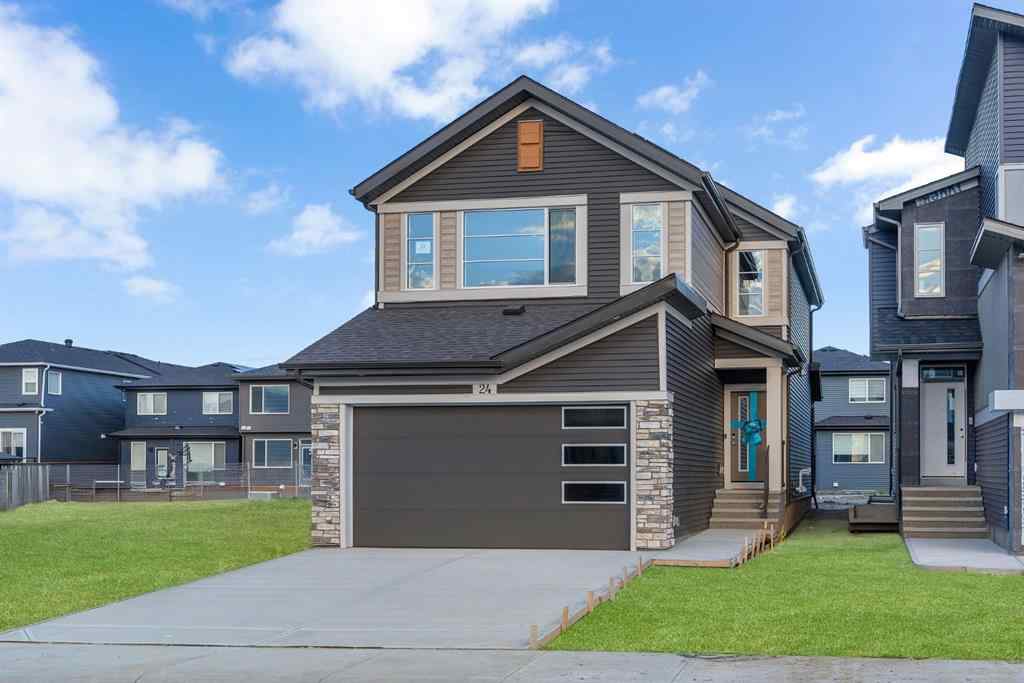MLS® A2265934 - 24 Corner Glen Green NE in Cornerstone Calgary, Residential