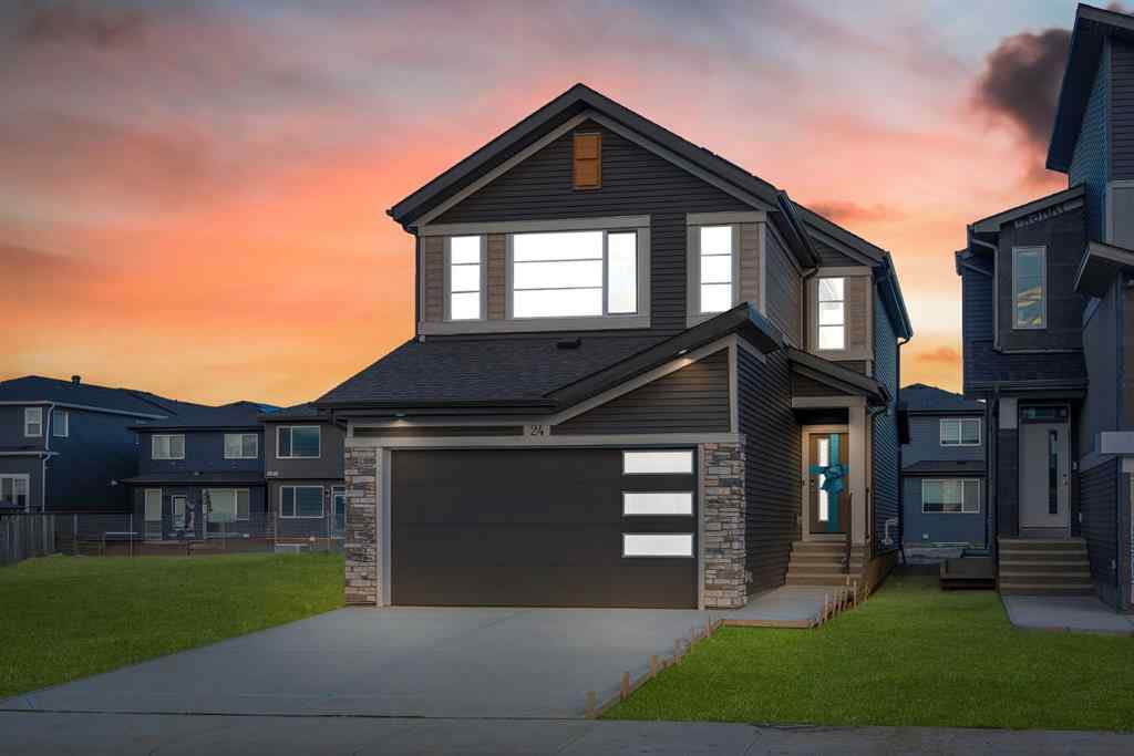 MLS® A2265934 - 24 Corner Glen Green NE in Cornerstone Calgary, Residential