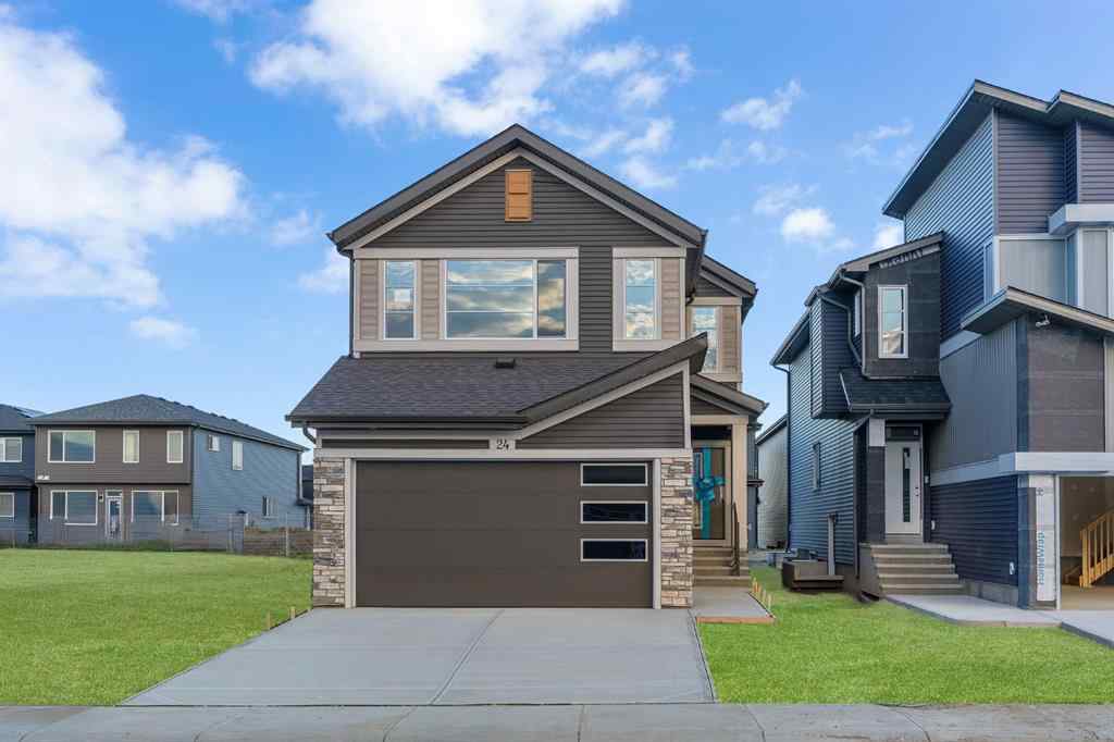 MLS® A2265934 - 24 Corner Glen Green NE in Cornerstone Calgary, Residential