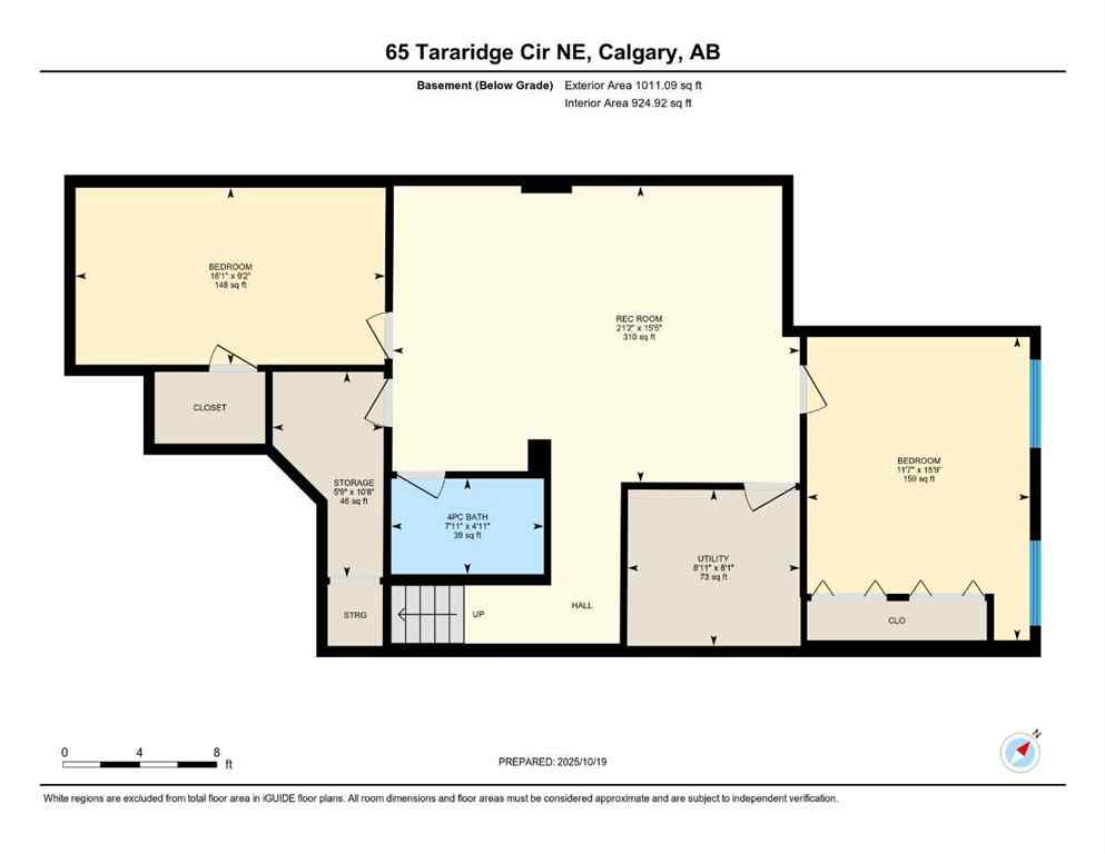 MLS® A2265952 - 65 Tararidge Circle NE in Taradale Calgary, Residential