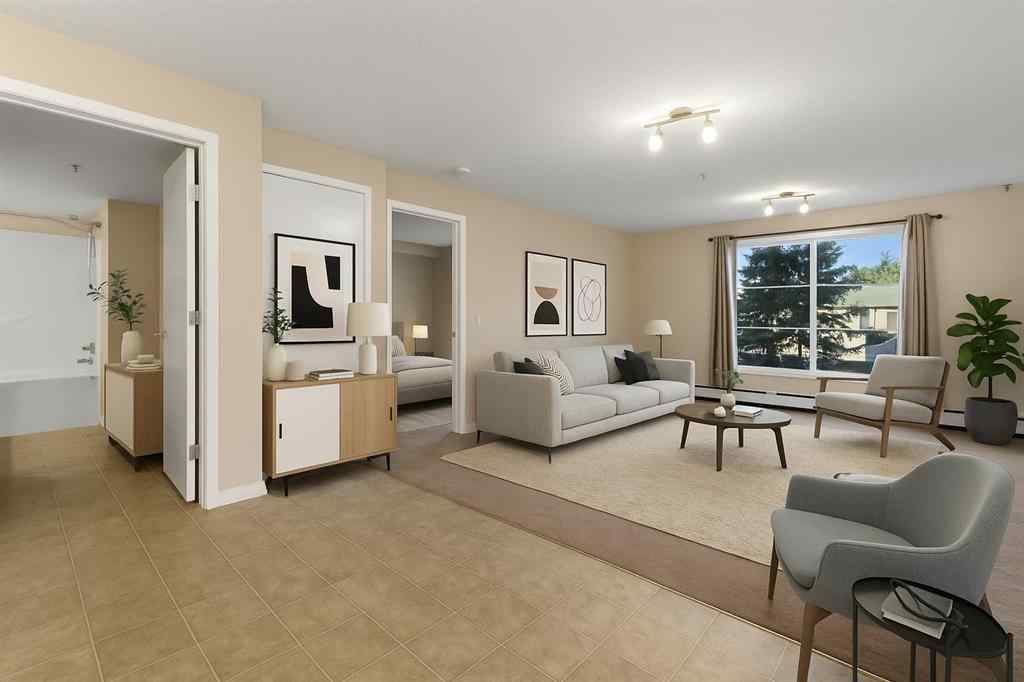 MLS® A2265953 - Unit #203 2000 Applevillage Court SE in Applewood Park Calgary, Residential