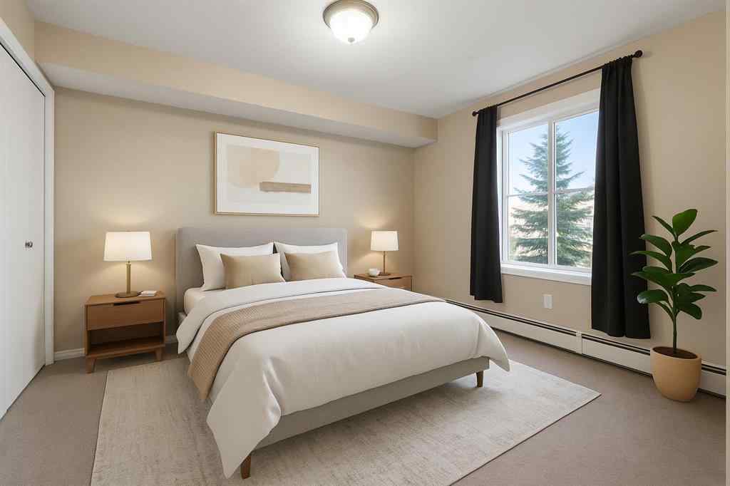 MLS® A2265953 - Unit #203 2000 Applevillage Court SE in Applewood Park Calgary, Residential