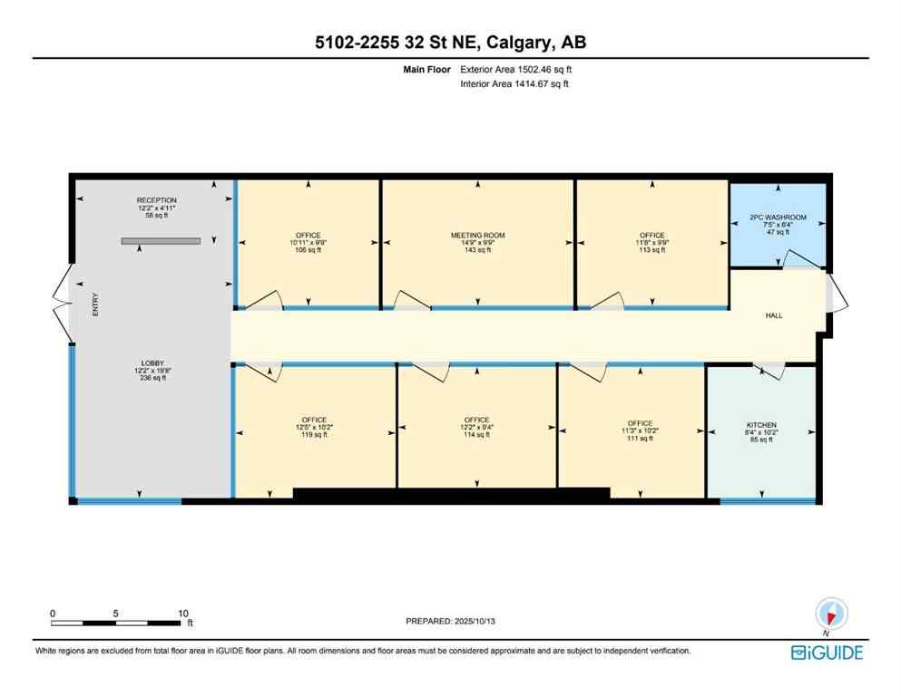 MLS® A2265963 - Unit #5102 2255 32 Street NE in Sunridge Calgary, Commercial