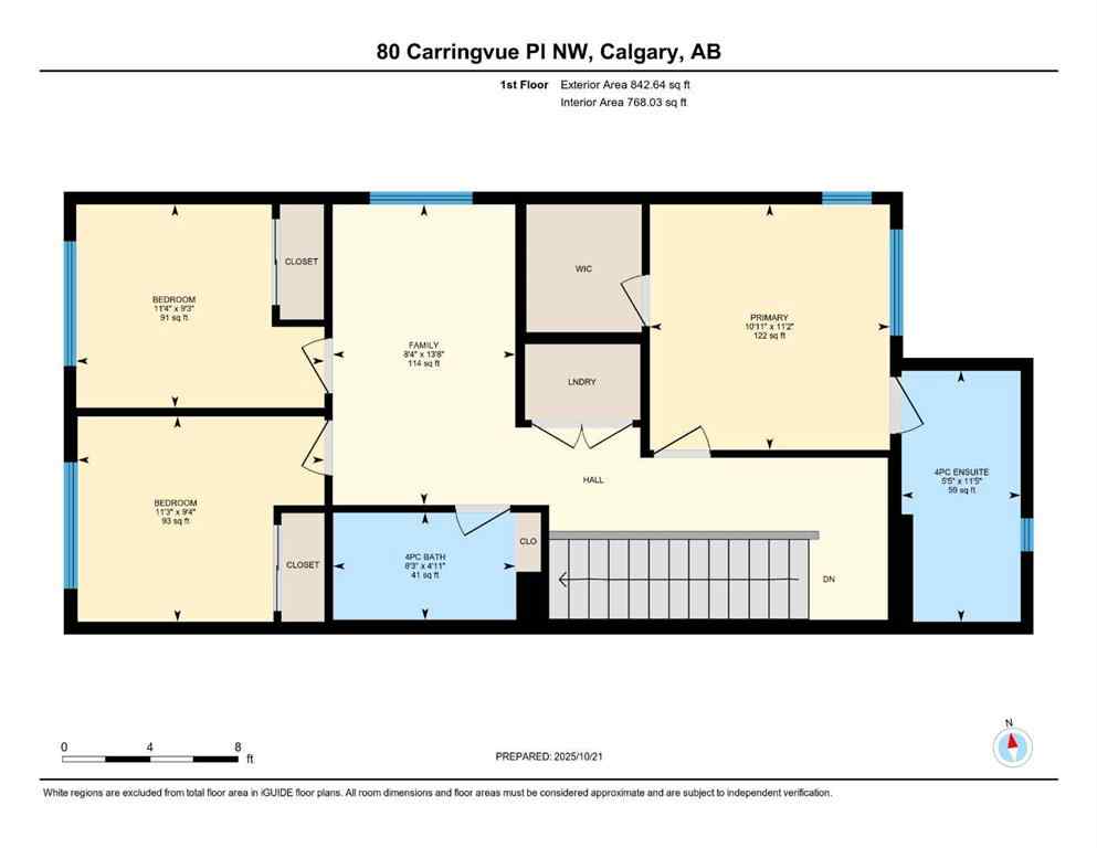 MLS® A2265969 - 80 Carringvue Place NW in Carrington Calgary, Residential