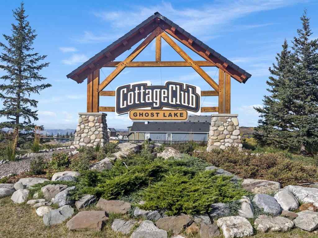 MLS® A2265981 - 256 CottageClub Crescent  in Cottage Club at Ghost Lake Rural Rocky View County, Residential