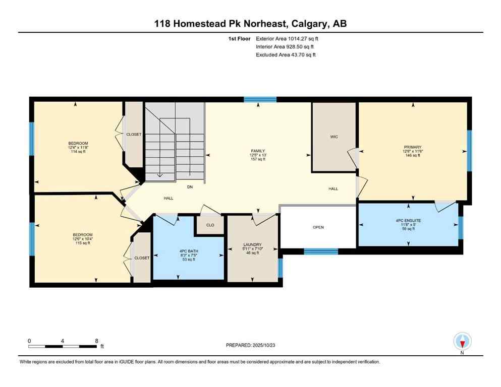 MLS® A2265984 - 118 Homestead Park NE in Homestead Calgary, Residential