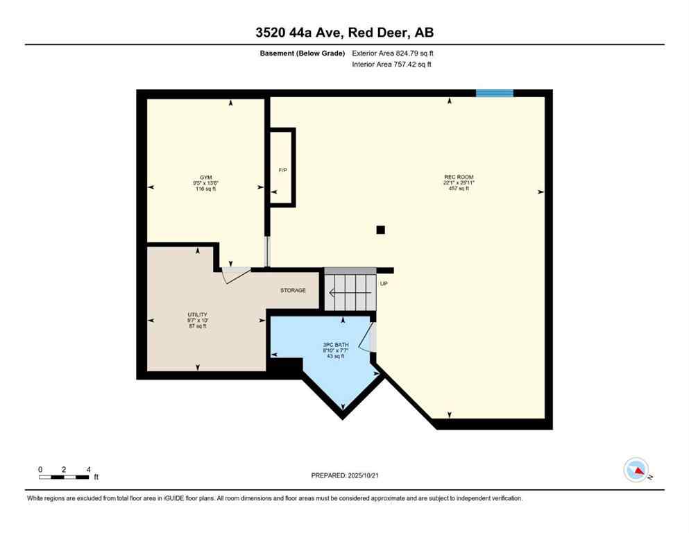 MLS® A2266012 - 3520 44A Avenue  in Mountview Red Deer, Residential