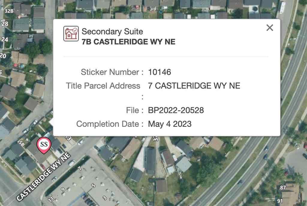 MLS® A2266021 - 7 Castleridge Way NE in Castleridge Calgary, Residential