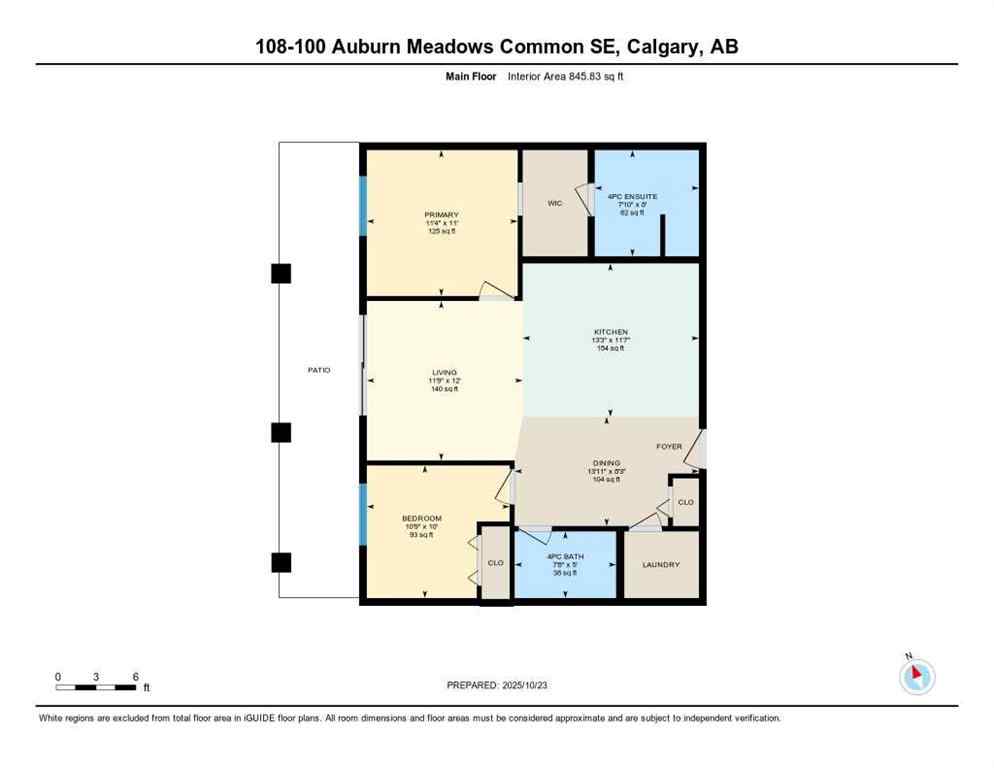 MLS® A2266043 - Unit #108 100 Auburn Meadows Common SE in Auburn Bay Calgary, Residential