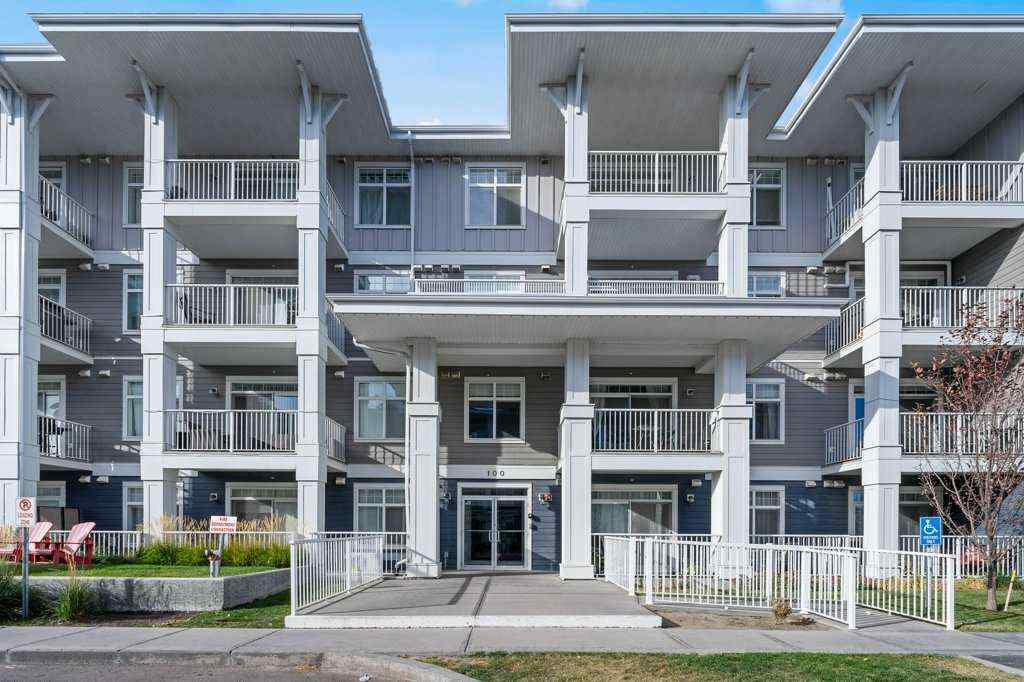 MLS® A2266043 - Unit #108 100 Auburn Meadows Common SE in Auburn Bay Calgary, Residential