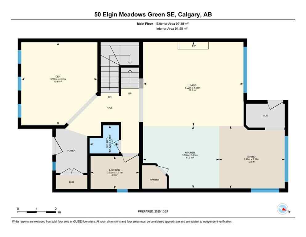 MLS® A2266095 - 50 Elgin Meadows Green SE in McKenzie Towne Calgary, Residential