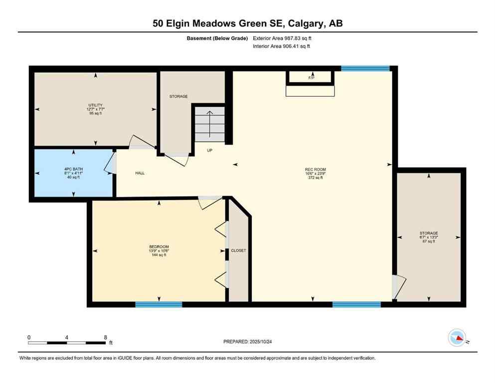 MLS® A2266095 - 50 Elgin Meadows Green SE in McKenzie Towne Calgary, Residential