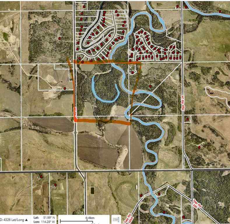 MLS® A2266109 -  NW 5-35-2-5   in Silver Lagoon Rural Red Deer County, Land