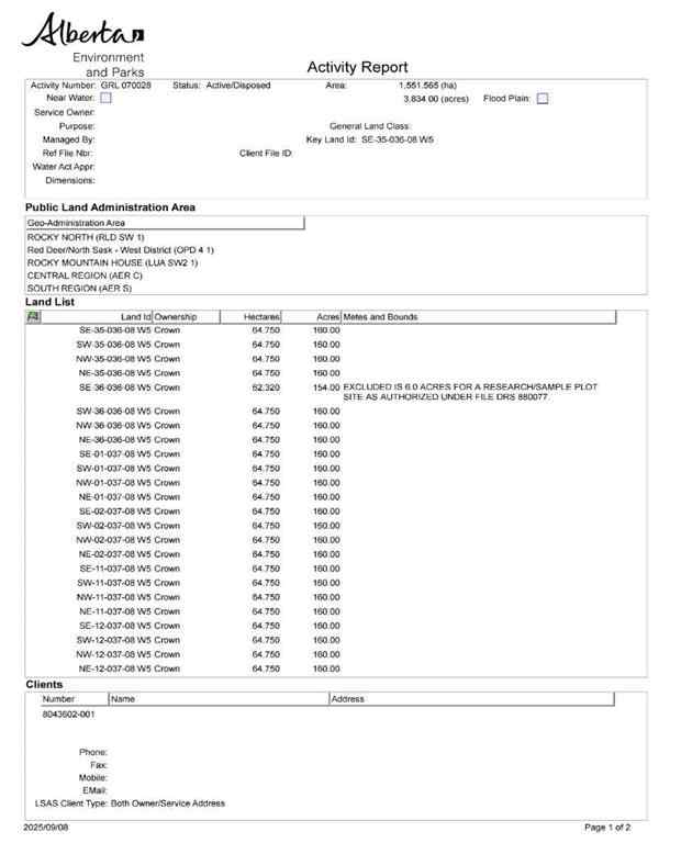MLS® A2266112 - 8 RANGE ROAD   in NONE Rocky Mountain House, Agri-Business
