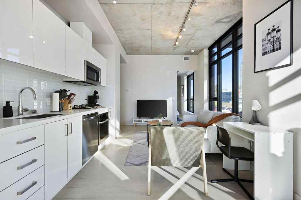 MLS® A2266260 - Unit #606 1010 6 Street SW in Beltline Calgary, Residential