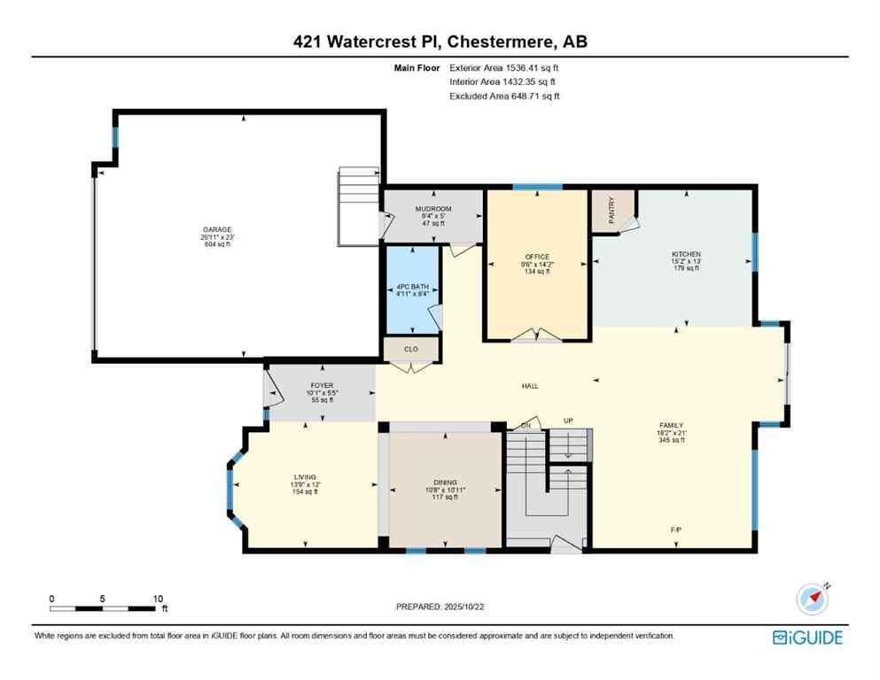 MLS® A2266265 - 421 Watercrest Place  in Waterford Estates Chestermere, Residential