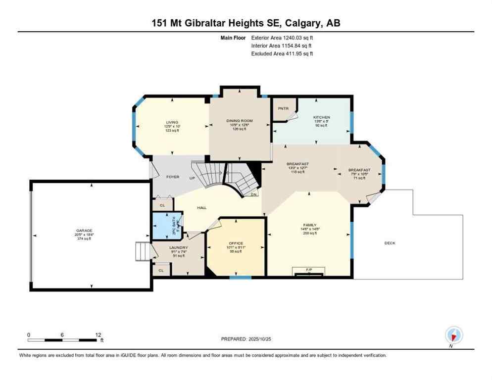 MLS® A2266324 - 151 Mt Gibraltar Heights SE in McKenzie Lake Calgary, Residential