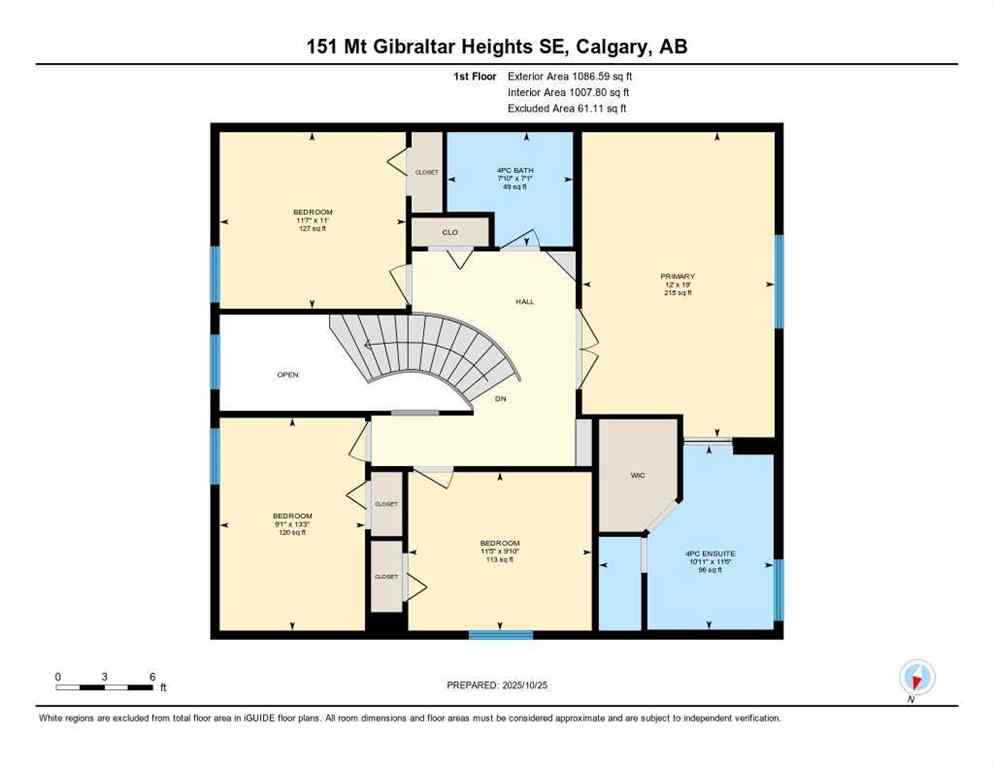 MLS® A2266324 - 151 Mt Gibraltar Heights SE in McKenzie Lake Calgary, Residential