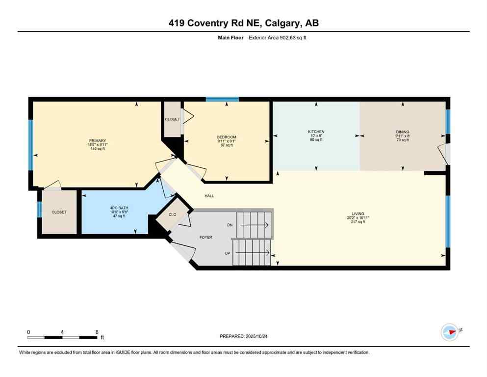 MLS® A2266347 - 419 Coventry Road NE in Coventry Hills Calgary, Residential