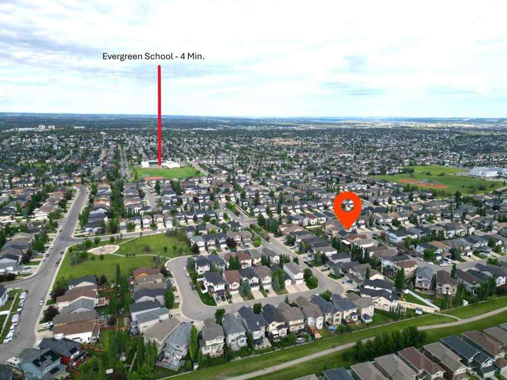 MLS® A2266352 - 107 Everoak Green SW in Evergreen Calgary, Residential