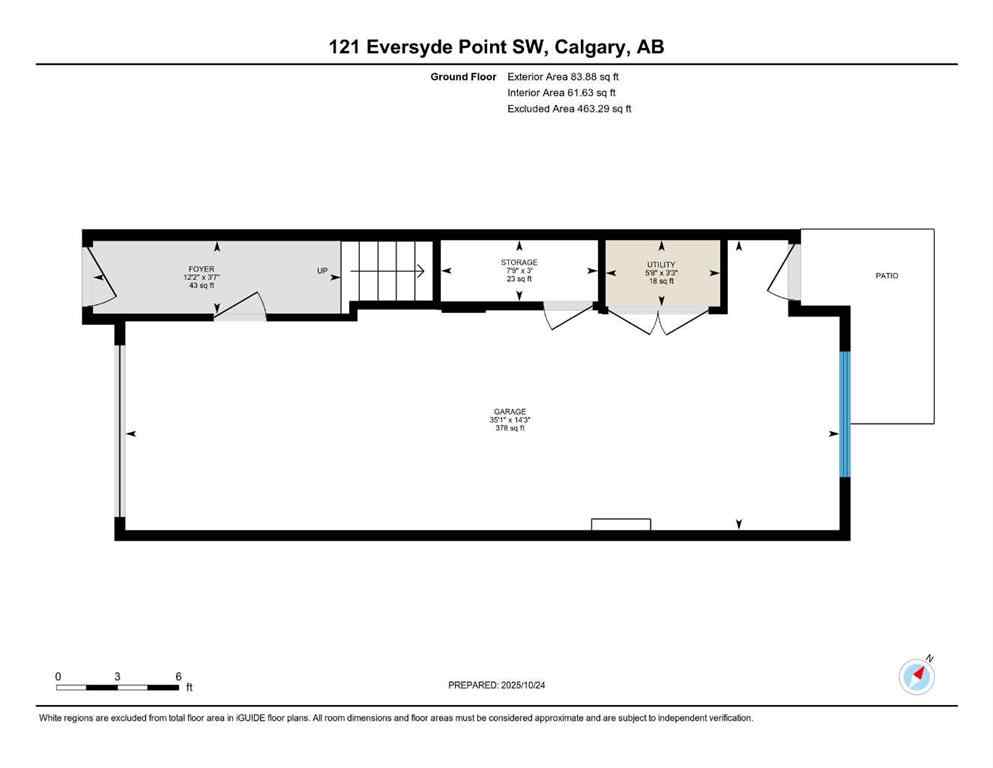 MLS® A2266373 - 121 Eversyde Point SW in Evergreen Calgary, Residential