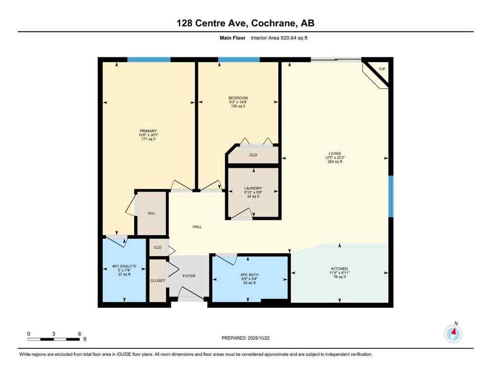 MLS® A2266383 - Unit #103 128 Centre Avenue  in East End Cochrane, Residential