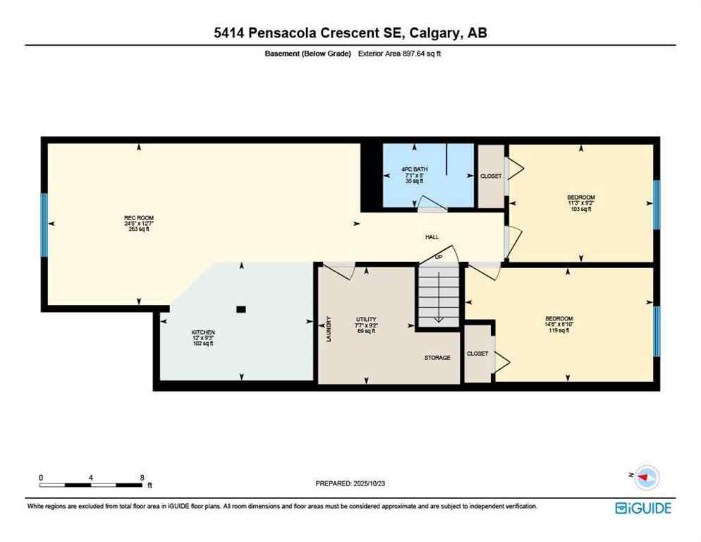 MLS® A2266408 - 5414 Pensacola Crescent SE in Penbrooke Meadows Calgary, Residential