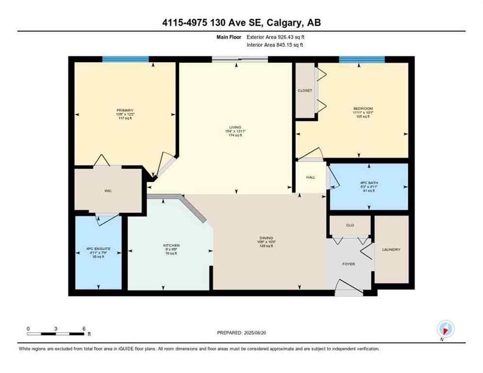 MLS® A2266420 - Unit #4115 4975 130 Avenue SE in McKenzie Towne Calgary, Residential