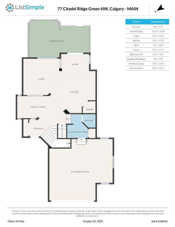 MLS® A2266438 - 77 Citadel Ridge Green NW in Citadel Calgary, Residential