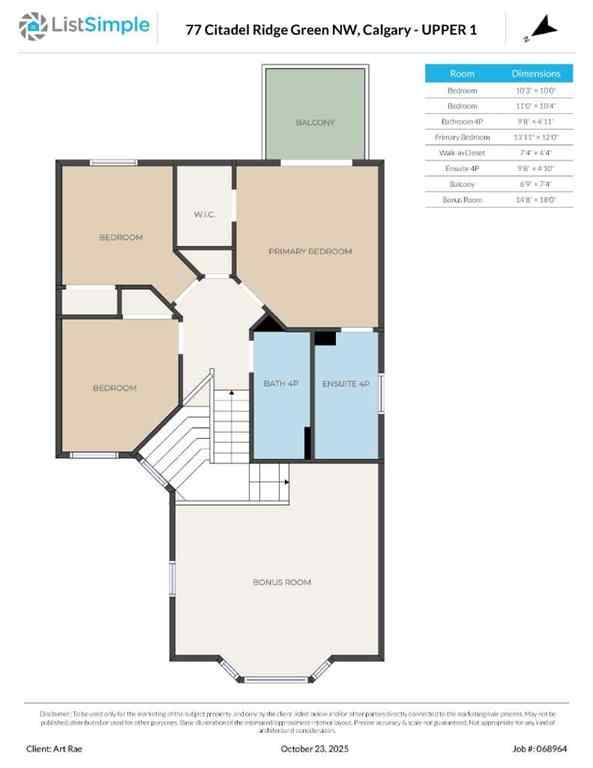 MLS® A2266438 - 77 Citadel Ridge Green NW in Citadel Calgary, Residential