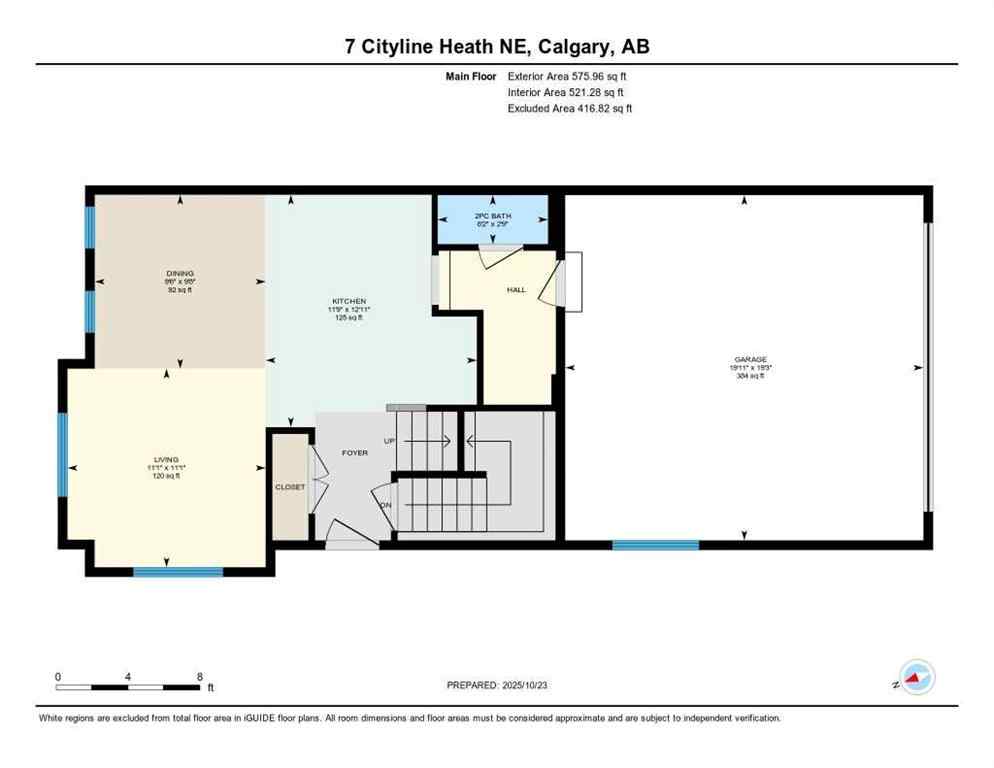 MLS® A2266490 - 7 Cityline Heath NE in Cityscape Calgary, Residential
