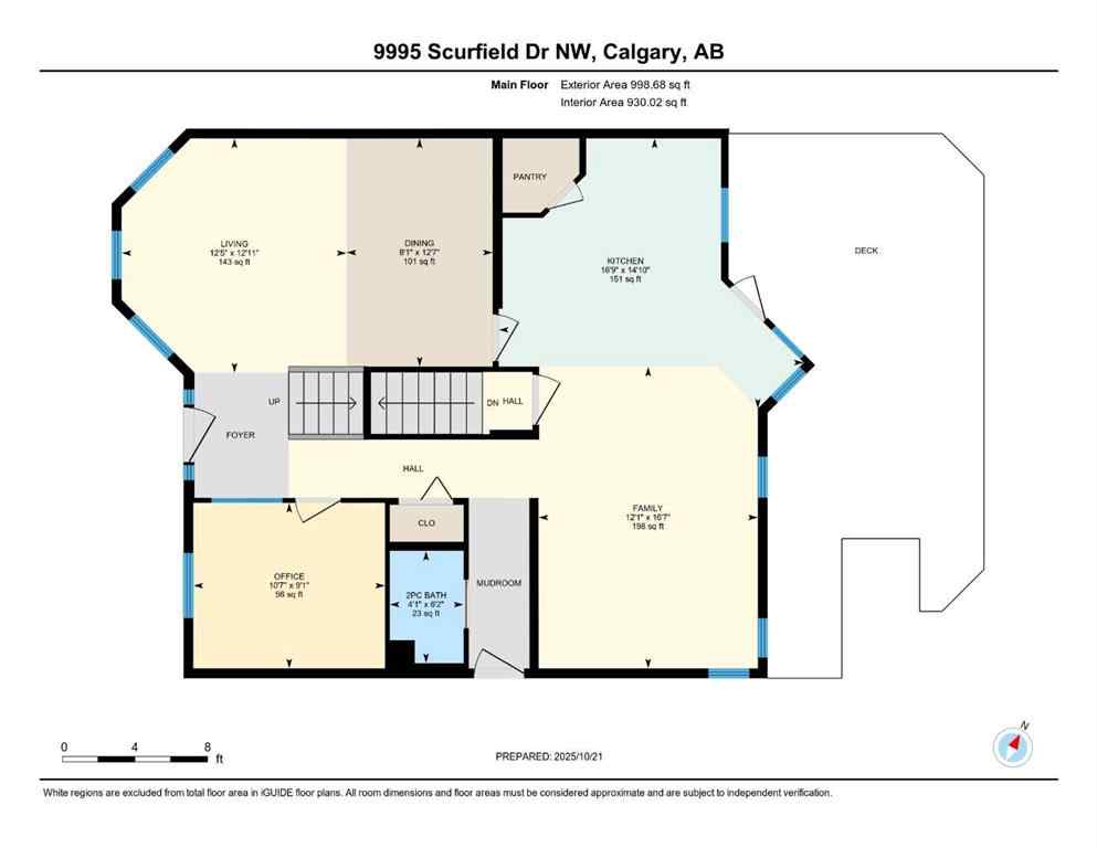 MLS® A2266526 - 9995 Scurfield Drive NW in Scenic Acres Calgary, Residential